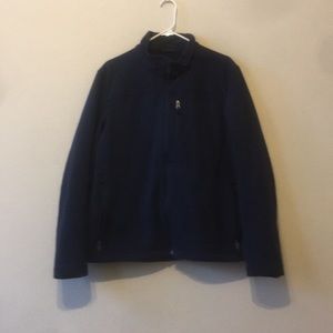 L.L. Bean Mens Navy Windbreaker